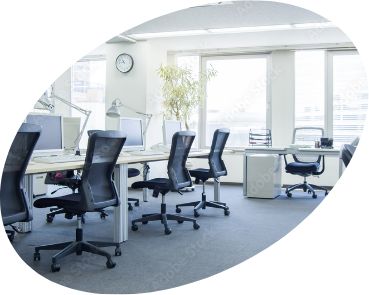 京都電機器のオフィス